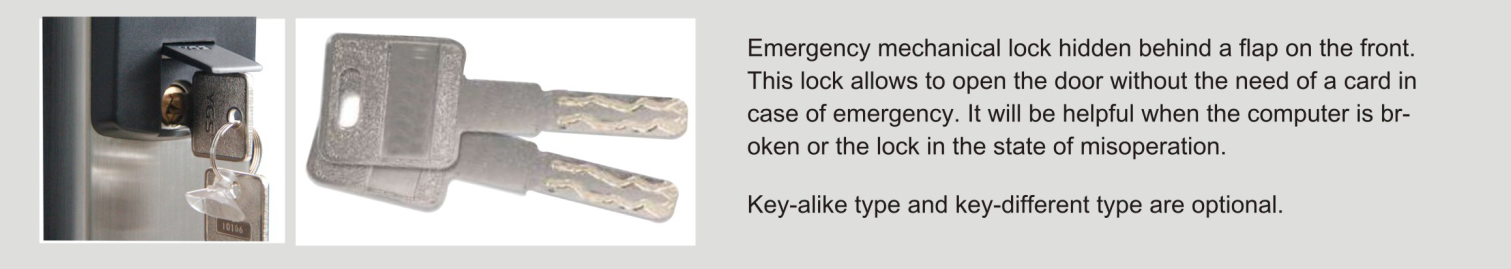 Mechanical Override Keys
